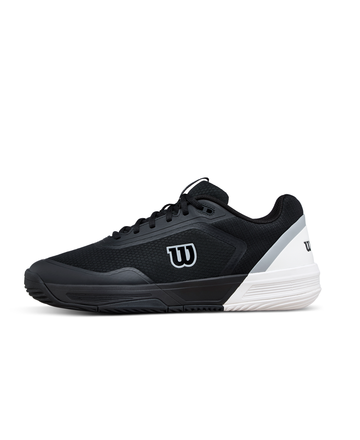 Wilson CourtGlide Mens Padel Shoes, Black/White/Lunar Rock - main view
