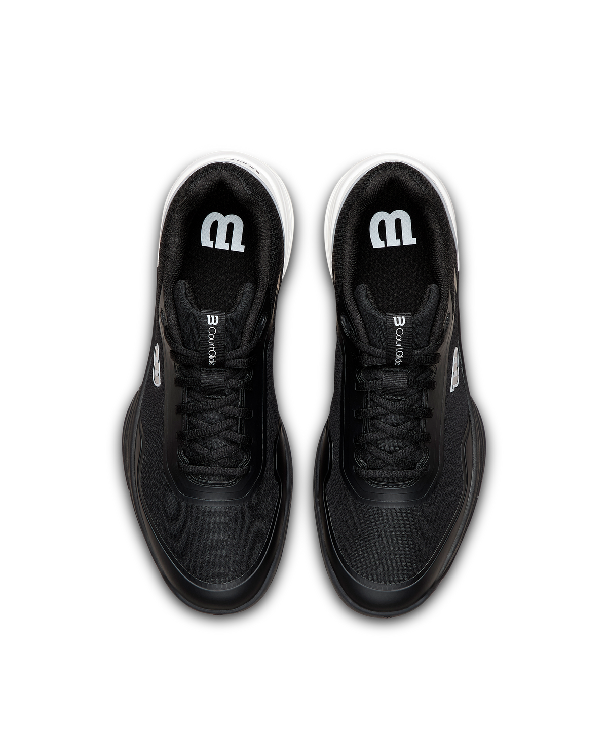 Wilson CourtGlide Mens Padel Shoes, Black/White/Lunar Rock - alternate view 4