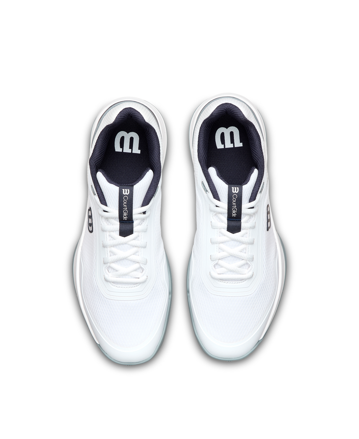 Wilson CourtGlide Mens Padel Shoes, White/Navy Blazer/Quarry - alternate view 4