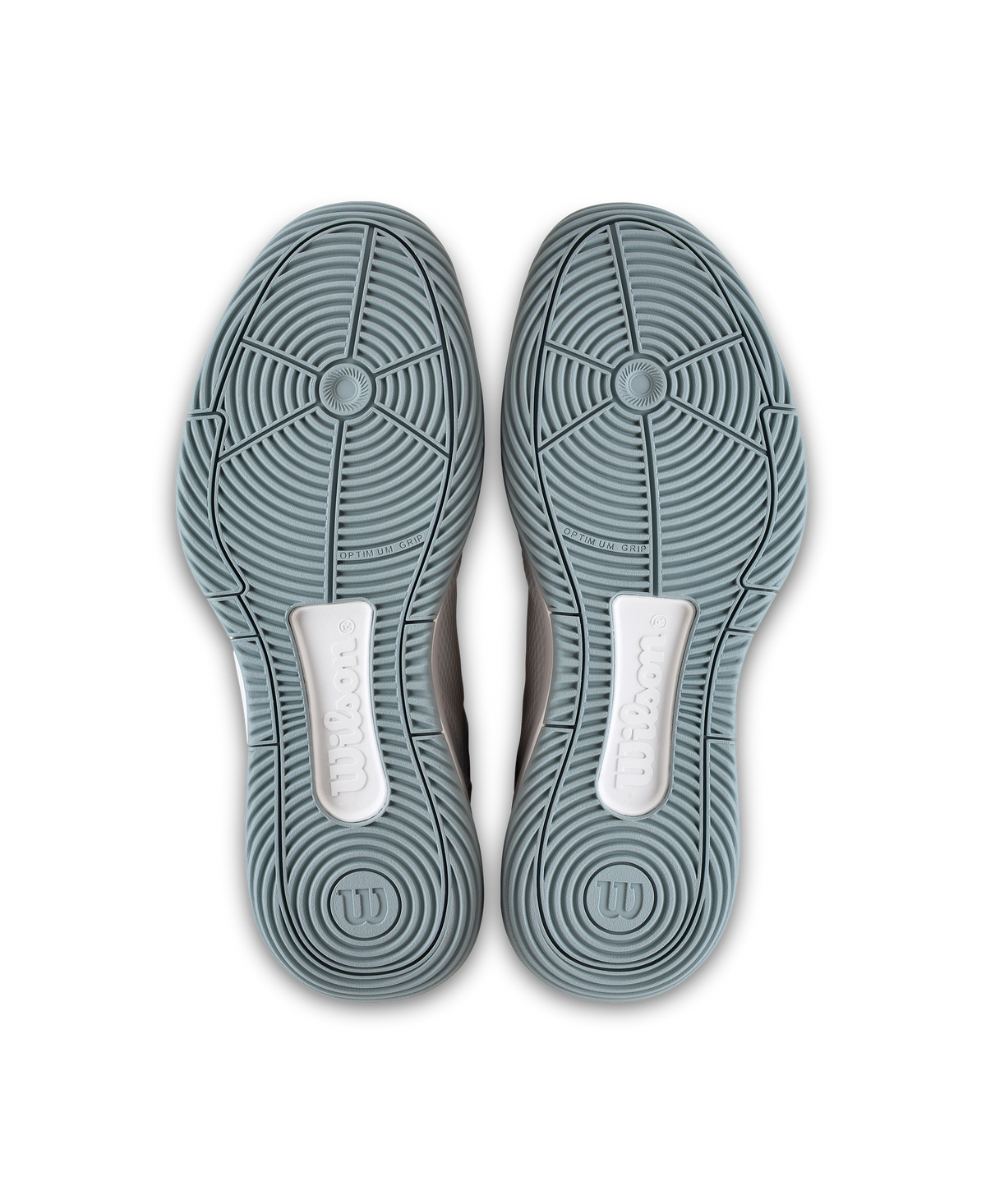 Wilson CourtGlide Mens Padel Shoes, White/Navy Blazer/Quarry - pair view