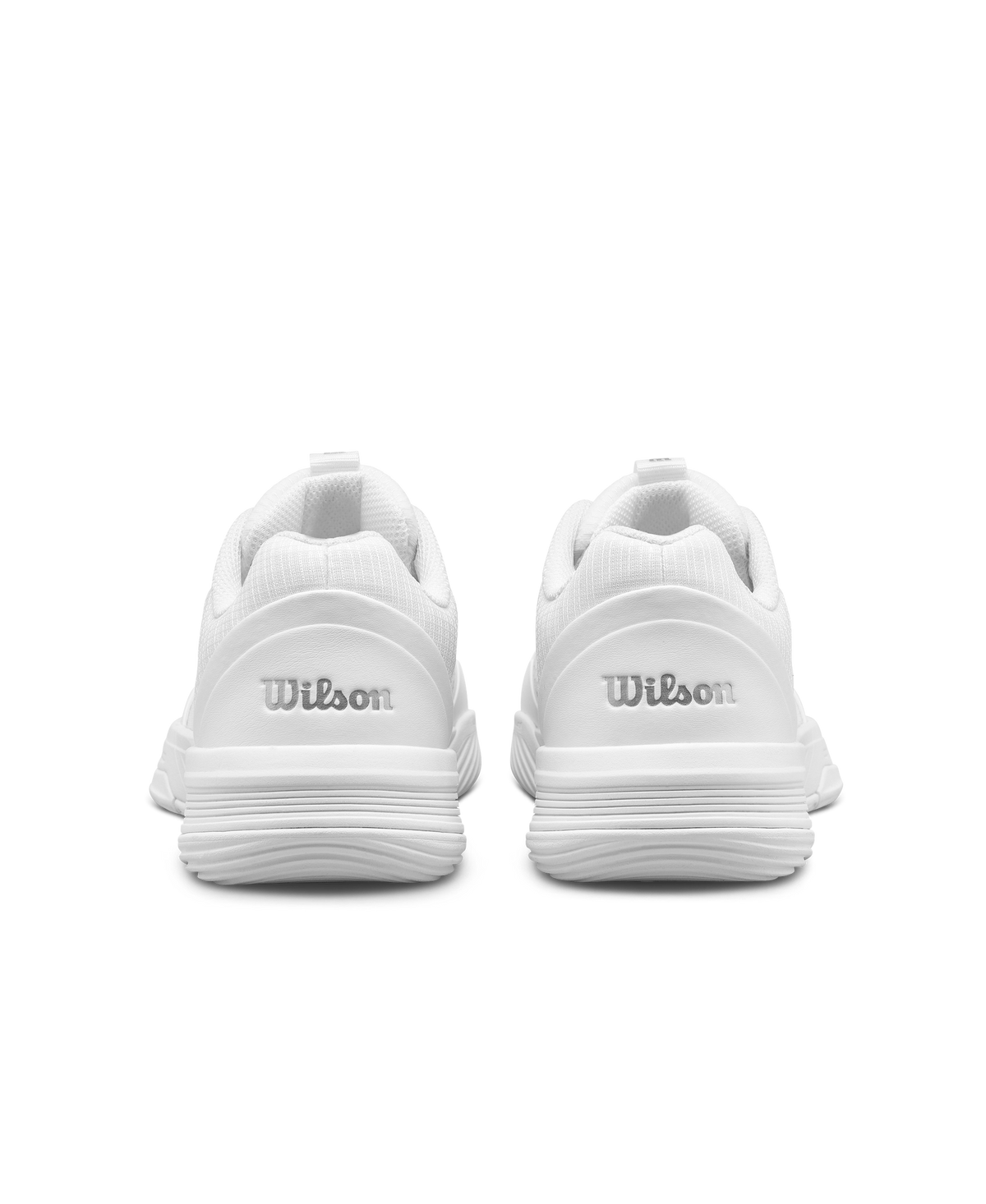 Wilson CourtGlide Womens Padel Shoes, White/White/Silver - alternate view 5