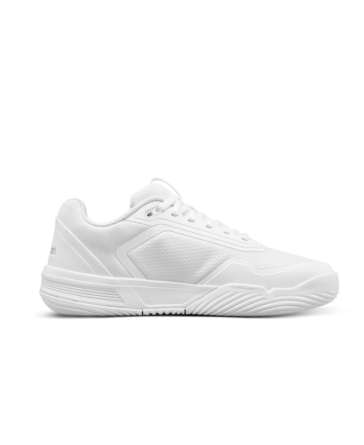 Wilson CourtGlide Womens Padel Shoes, White/White/Silver - alternate view 1