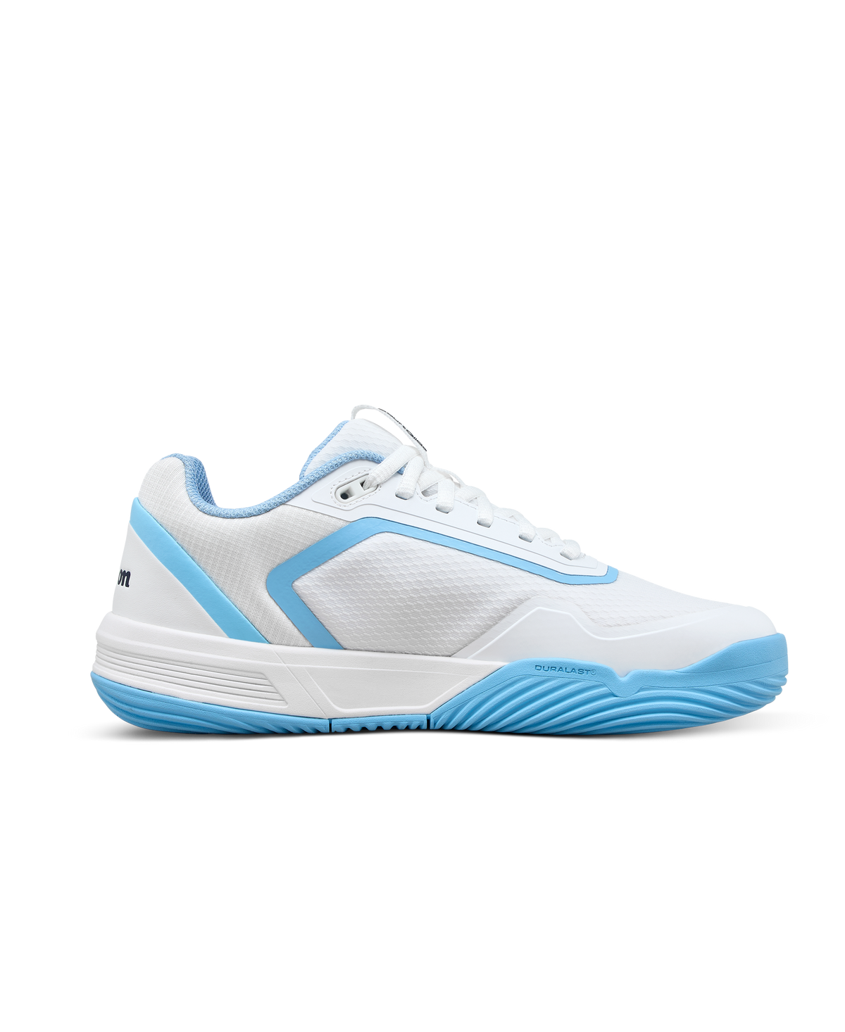 Wilson Courtglide Womens Padel Shoes, White/Airy Blue/Navy Blazer - alternate view 1
