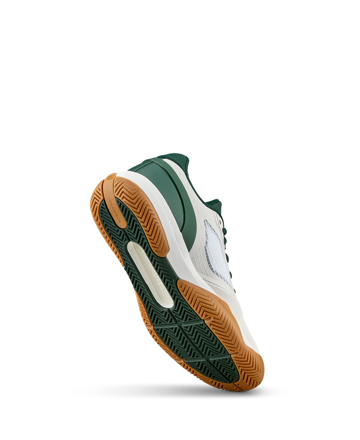 Wilson Rush Pro 5 Junior Tennis Shoes, White/Sycamore/Gum - alternate view 2