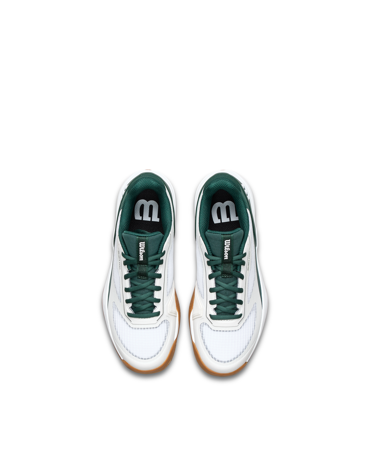 Wilson Rush Pro 5 Junior Tennis Shoes, White/Sycamore/Gum - alternate view 4