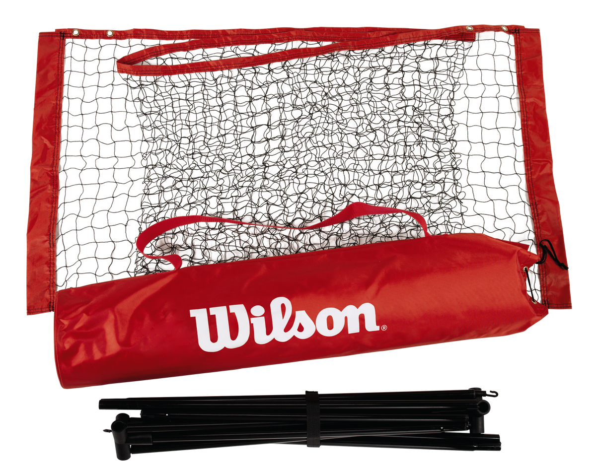Wilson Starter EZ Portable Tennis Net, 10 Feet in Red - alternate view 1
