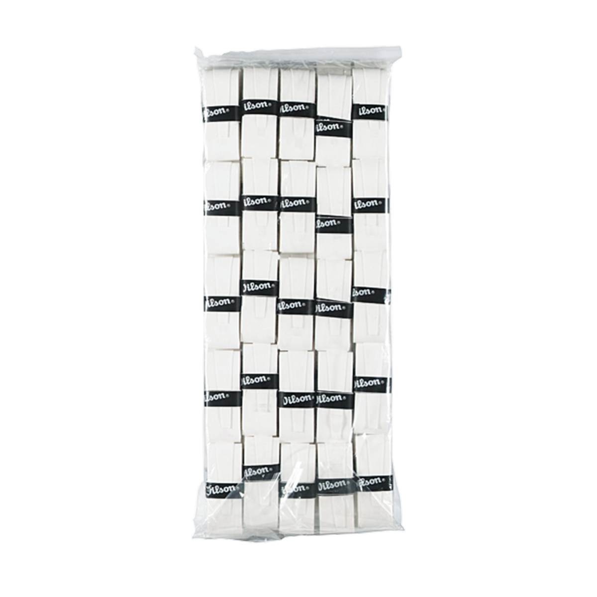 Wilson Pro Overgrip Tennis Racket Overgrips, White 50 Pack - main view