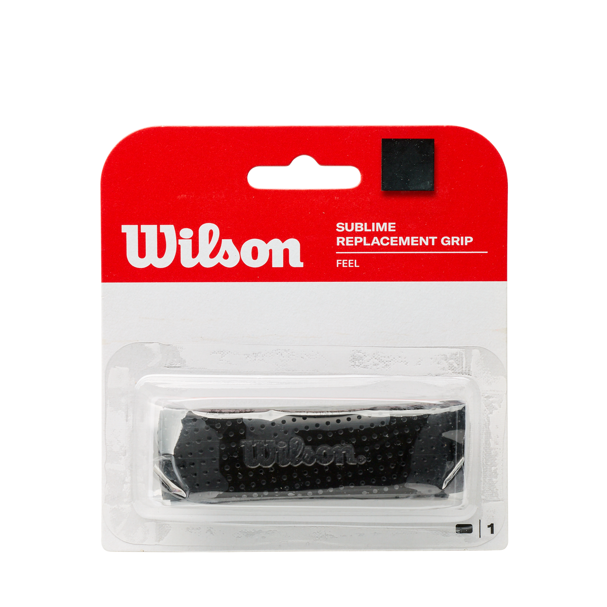 Wilson Sublime Replacement Tennis Racket Grip, Black - main view