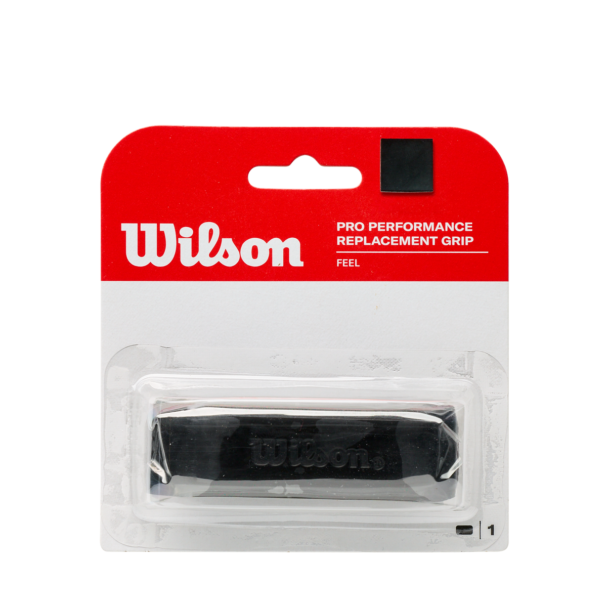 Wilson Pro Performance Replacement Tennis Grip, Black - main view
