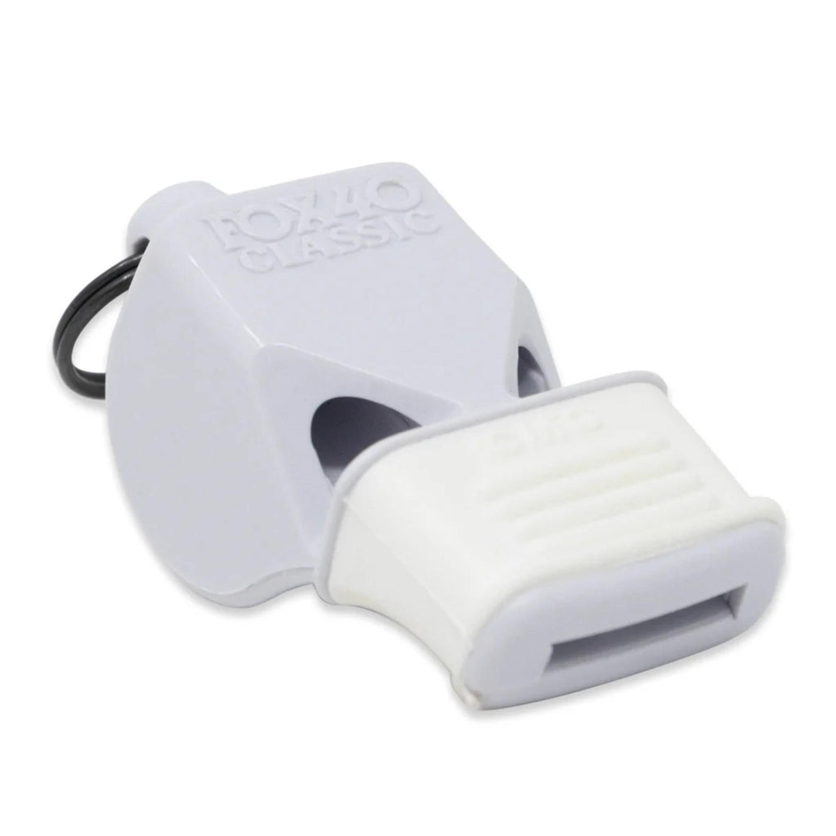Compact safety whistle designed for loud, clear sound, ideal for sports, coaching, or emergency signaling.