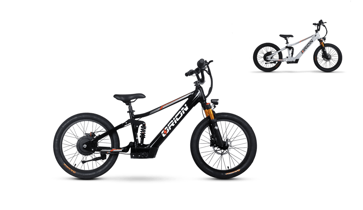 Orion Moto e20X Full Suspension- Kids Electric Balance Bike