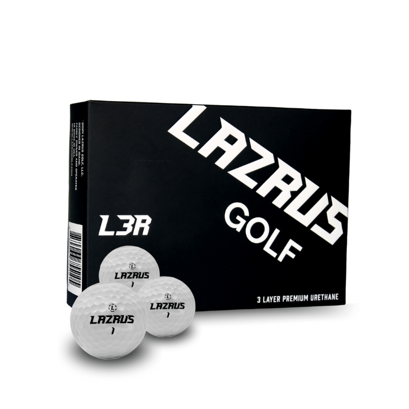 Lazrus Golf L3R Premium 3 Piece Urethane Golf Balls - View 2
