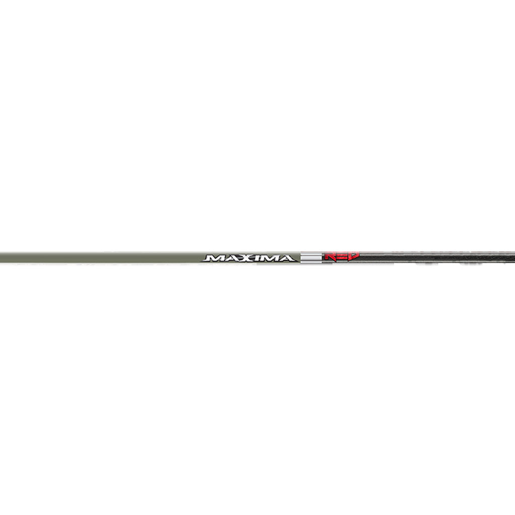 Carbon Express Maxima Red 6mm OD Green Shafts in 300 - Front View