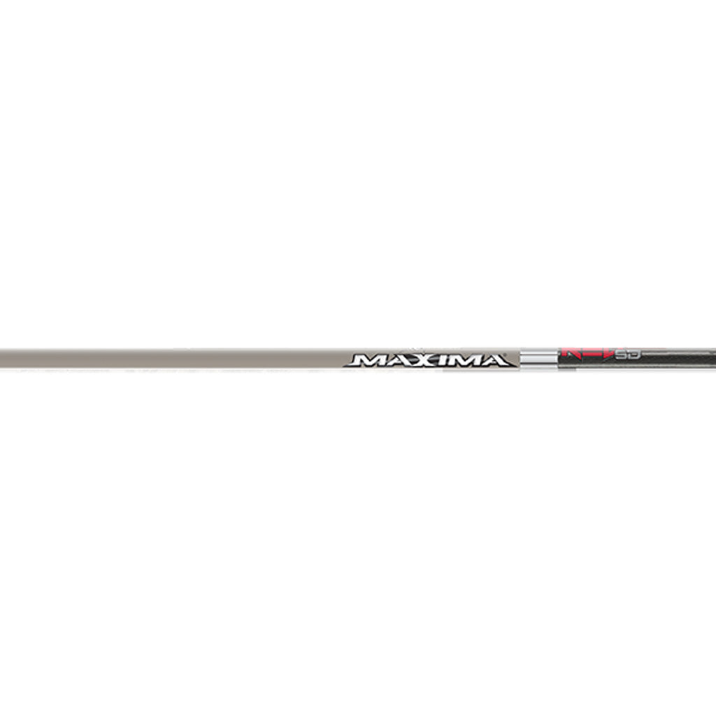Carbon Express Maxima Red 5mm Stone Shafts in 350 - Front View