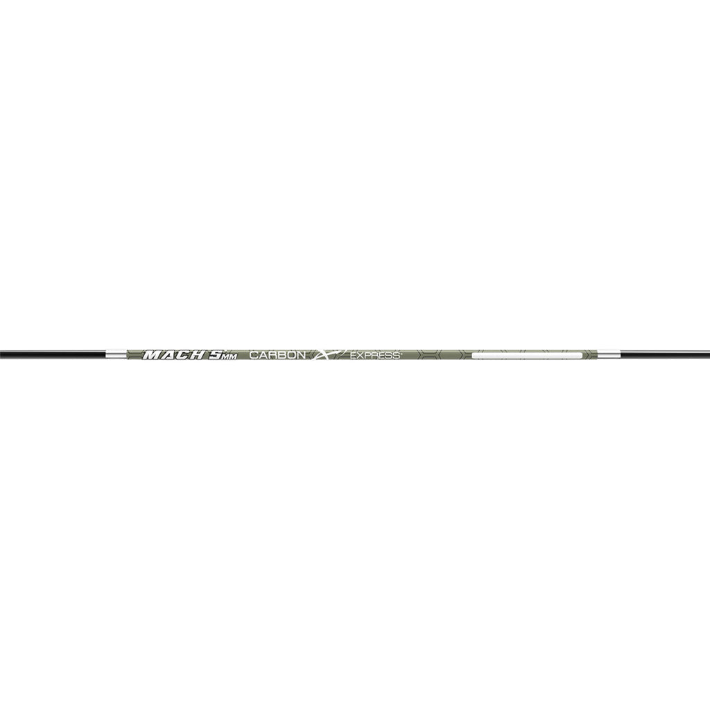 Carbon Express Mach 5 5mm Shafts in 400 - Front View