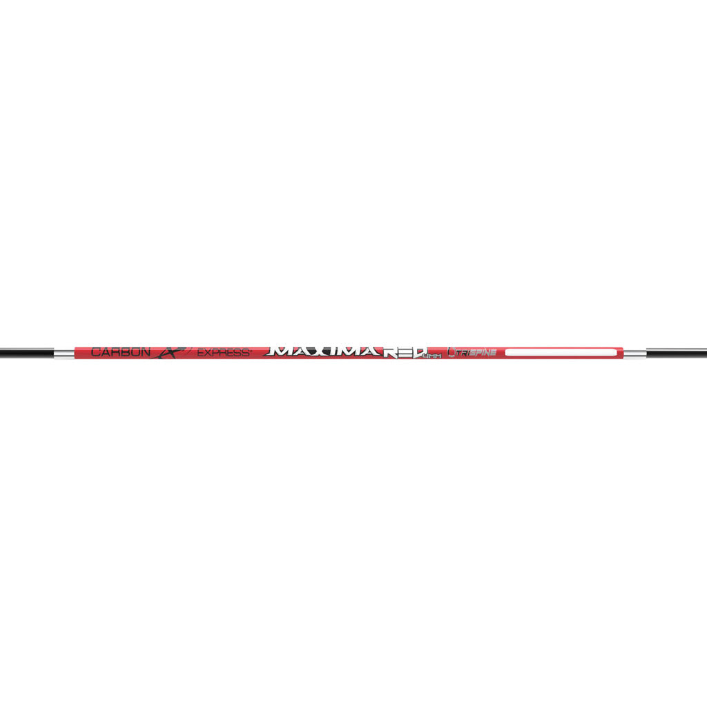 Carbon Express Maxima Red 4mm Shafts in 400 - Front View
