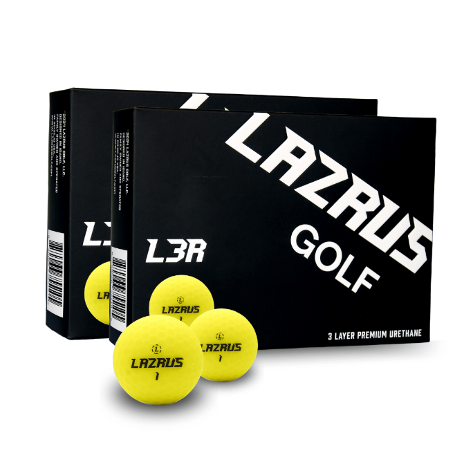 Lazrus Golf L3R Premium 3 Piece Urethane Golf Balls - View 15