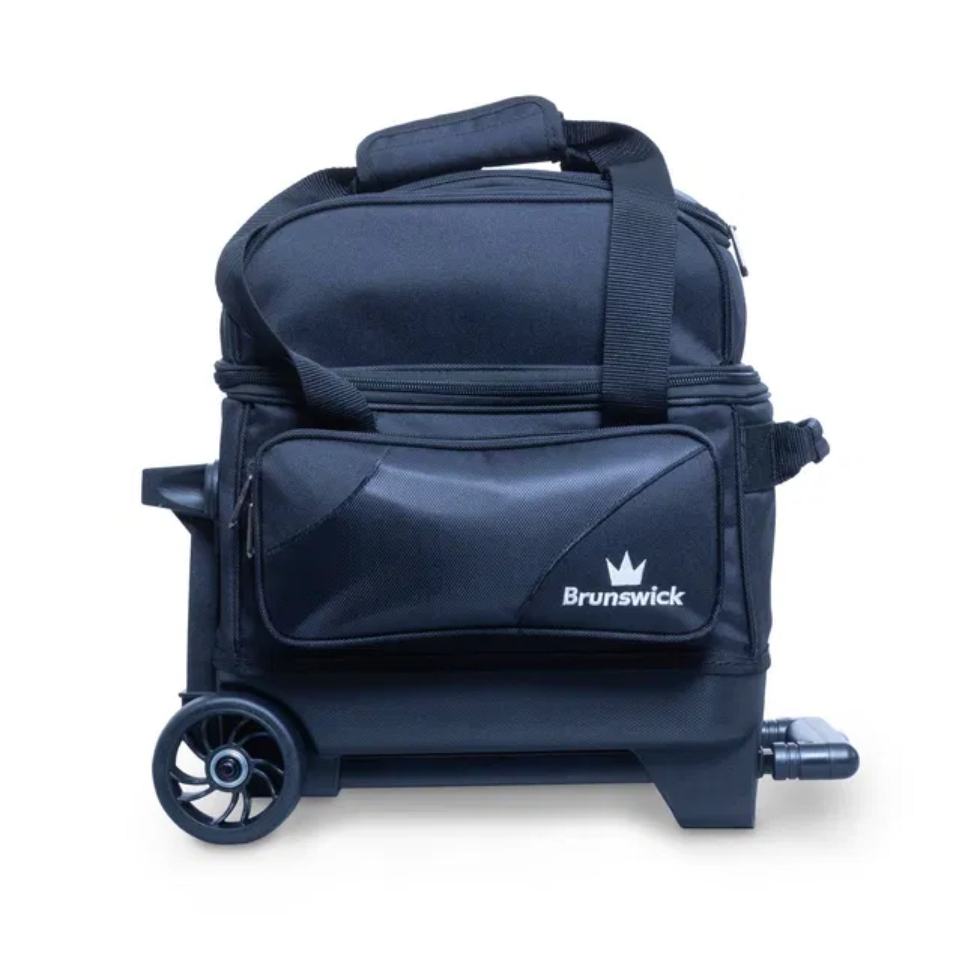 Brunswick Zone 1 Ball Single Roller Bowling Bag, Pro Bowling Ball
