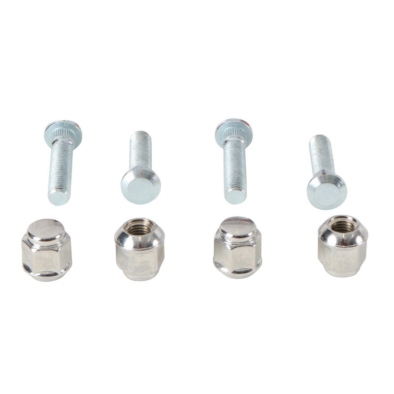 QuadBoss, QuadBoss Front Wheel Stud & Nut Kit for 2001-2005 Honda TRX500FA & TRX650FA FourTrax Rubicon and Rincon