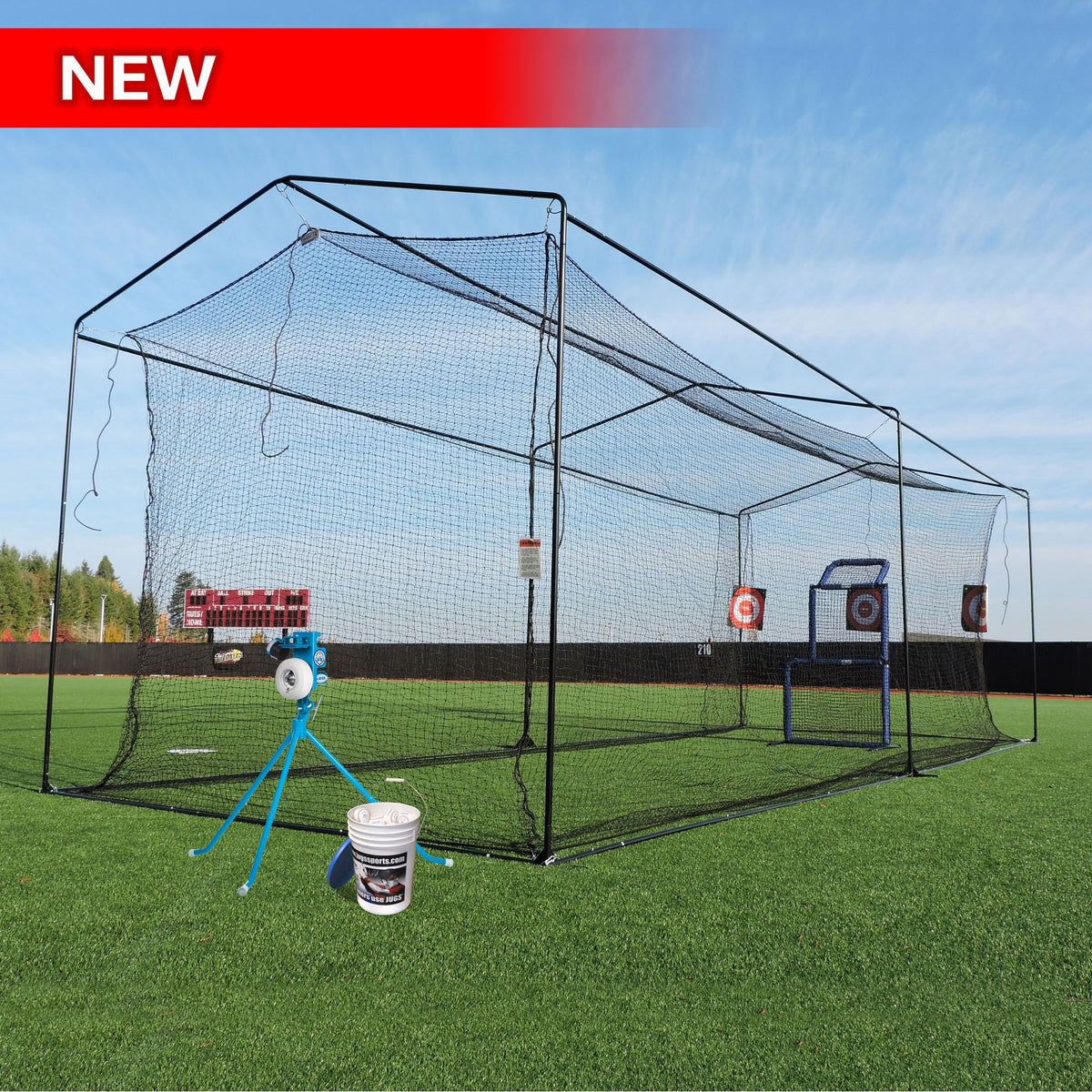 JUGS Short-Toss Package with PS50 Pitching Machine - Alternate View 1