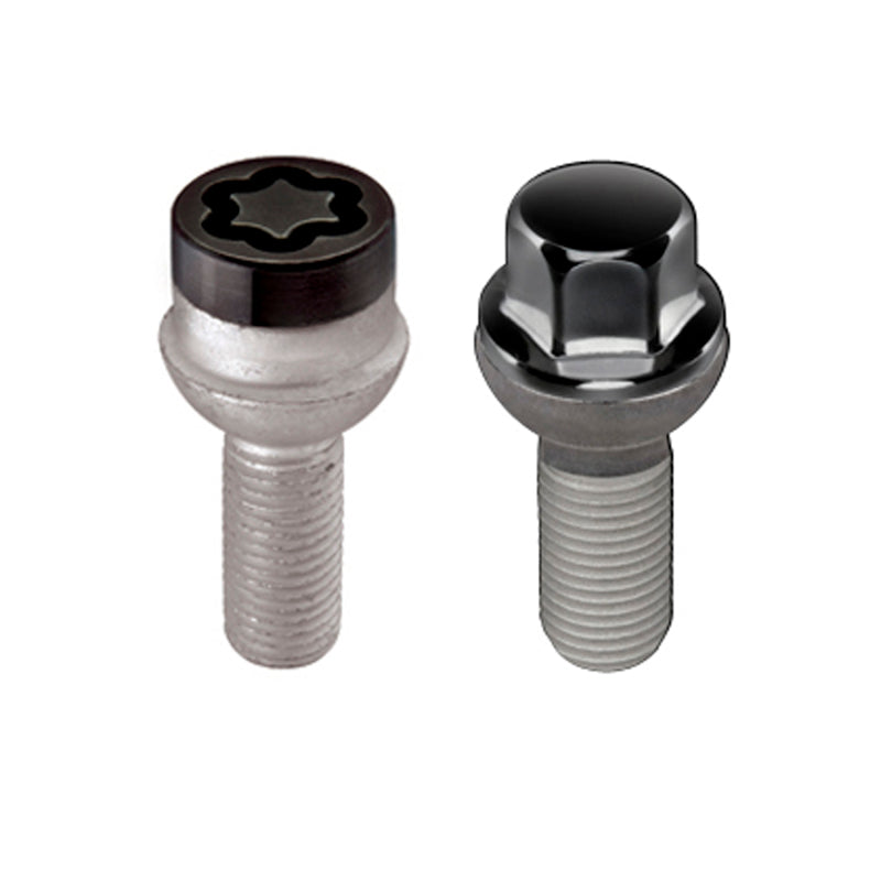 McGard 5 Lug Hex Install Kit w/Locks (Radius Seat Bolt) M14X1.5 / 17mm Hex / 26.3mm Shank L. - Black - View 4