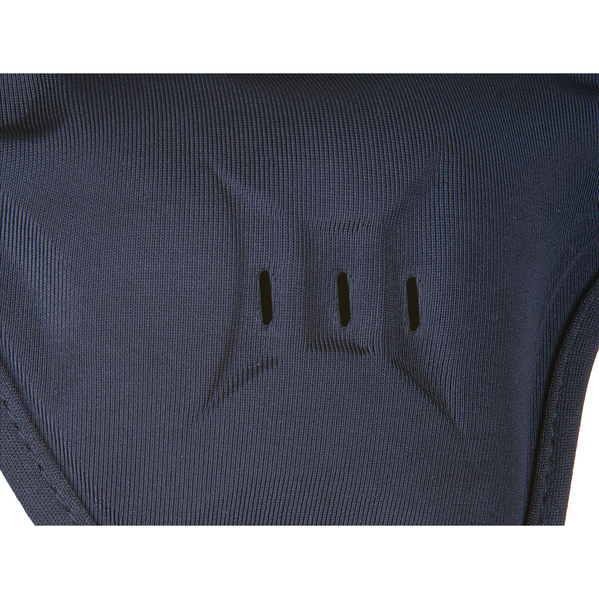 Adidas wrestling headgear with adjustable chin strap and padded ear protection, front view