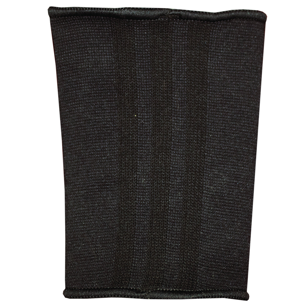 Black Adidas padded knee sleeve shown from a front view on a white background.