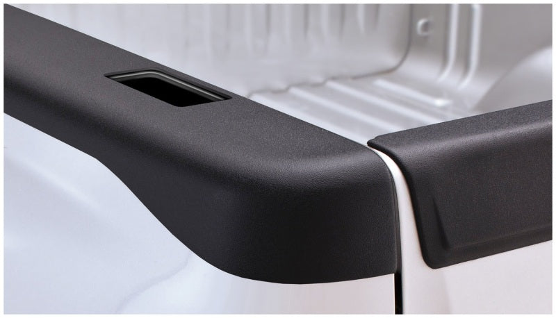 Bushwacker 07-13 Chevy Silverado 1500 Fleetside Bed Rail Caps 69.3in Bed - Black - View 2