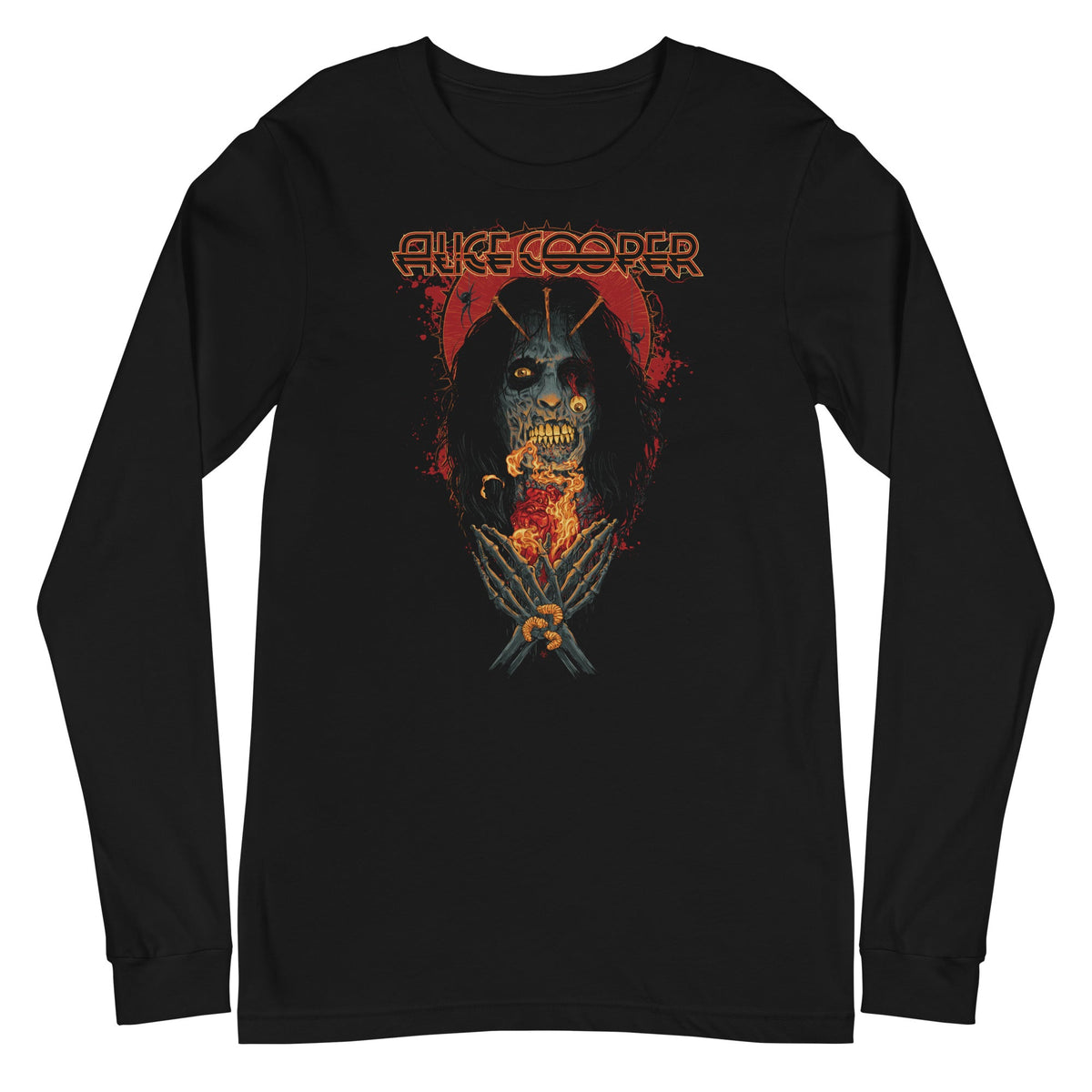 Alice Cooper - Skeleton Long Sleeve T-Shirt