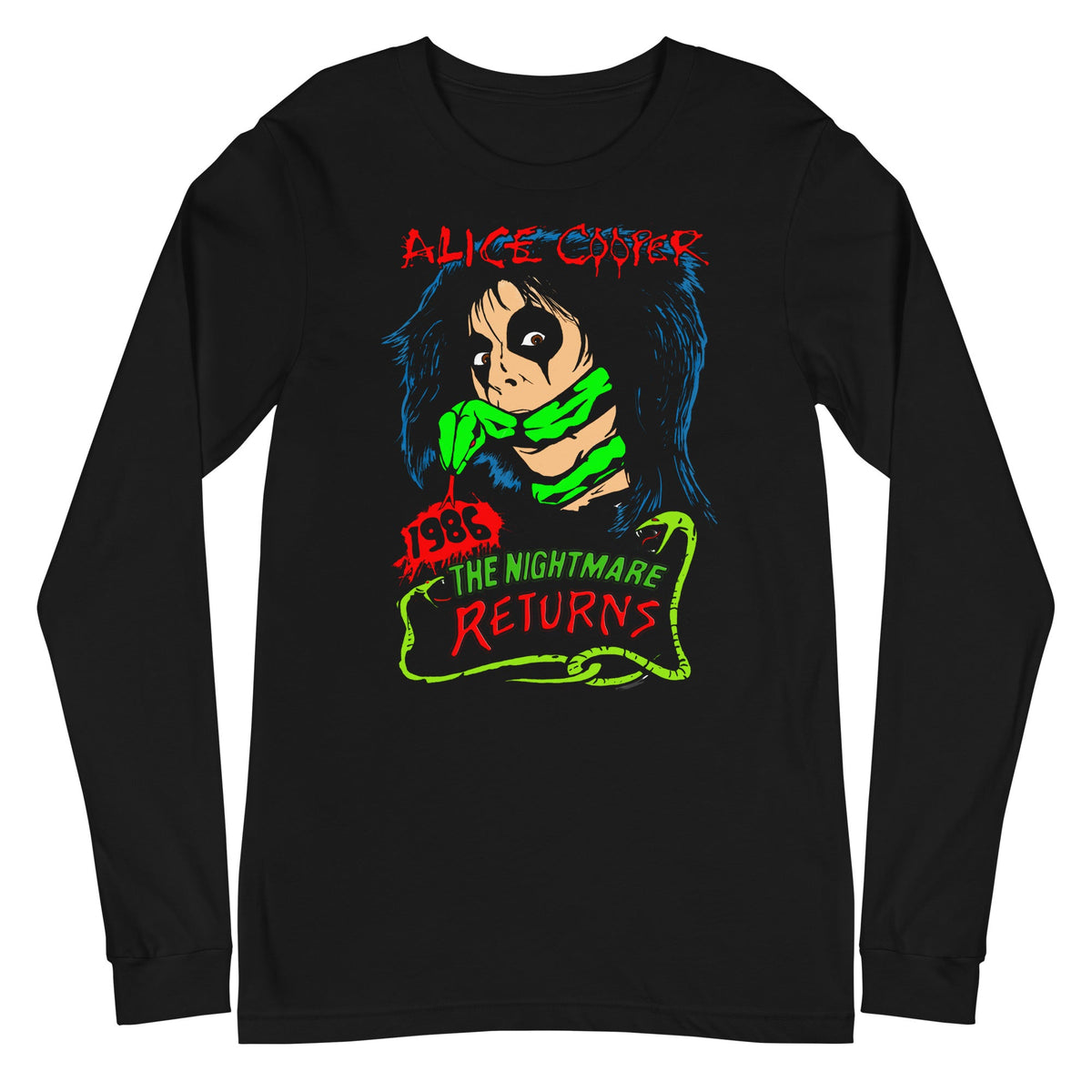 Alice Cooper - Nightmare Returns Long Sleeve T-Shirt