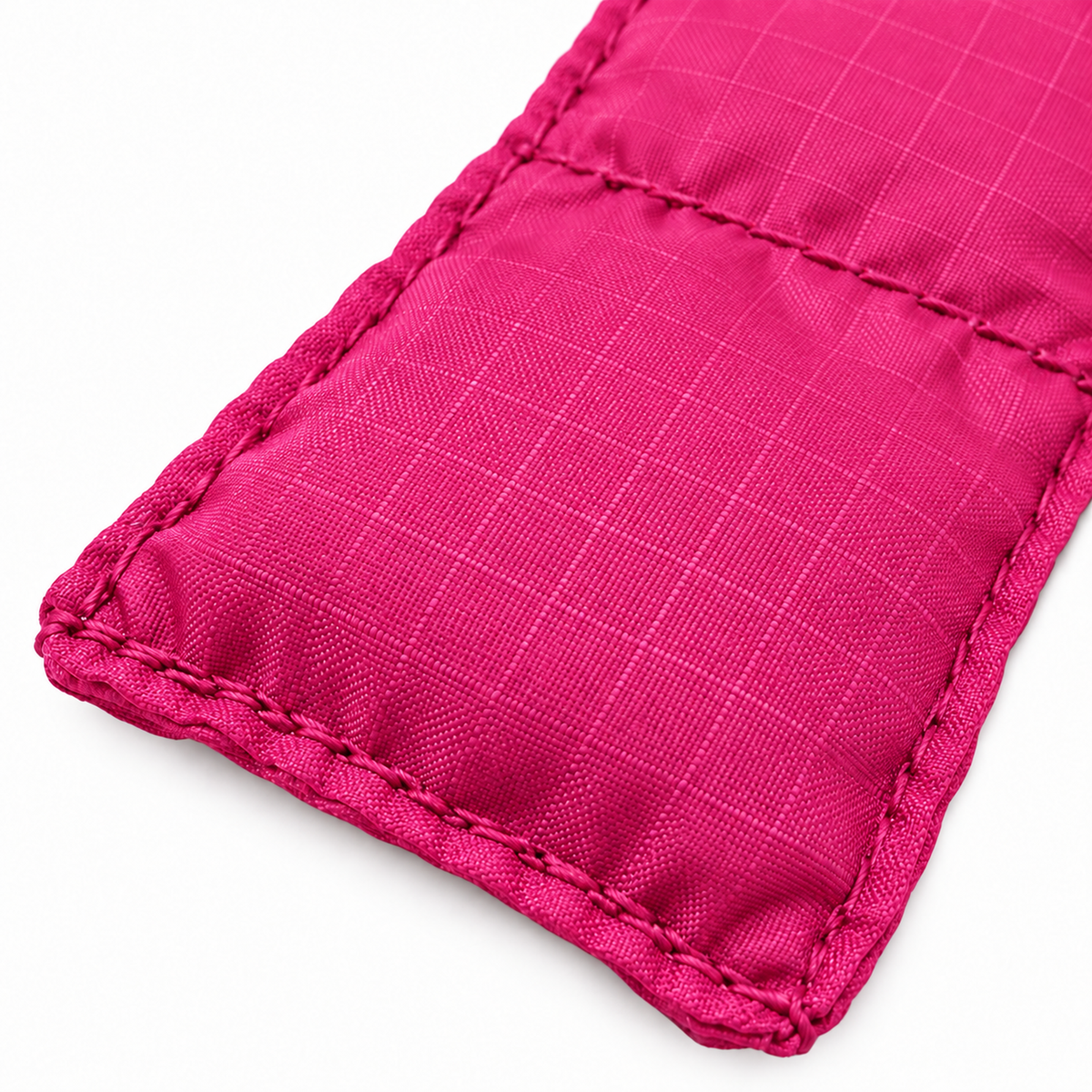 Great Call Athletics Original Football Referee Bean Bag in Pink - fabric and stitching close-up
