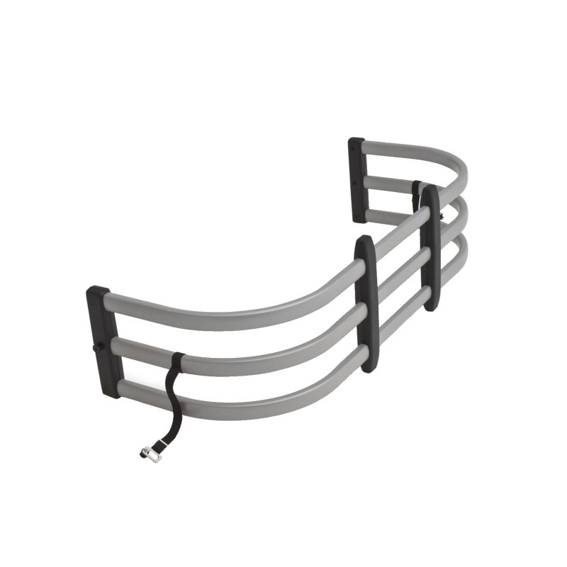 AMP Research 2007-2017 Chevrolet Silverado Standard Bed BedXtender - Silver - View 2
