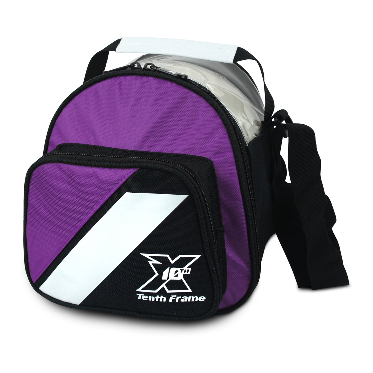 Tenth Frame Deluxe Add-On 1 Ball Bag in Purple - primary view