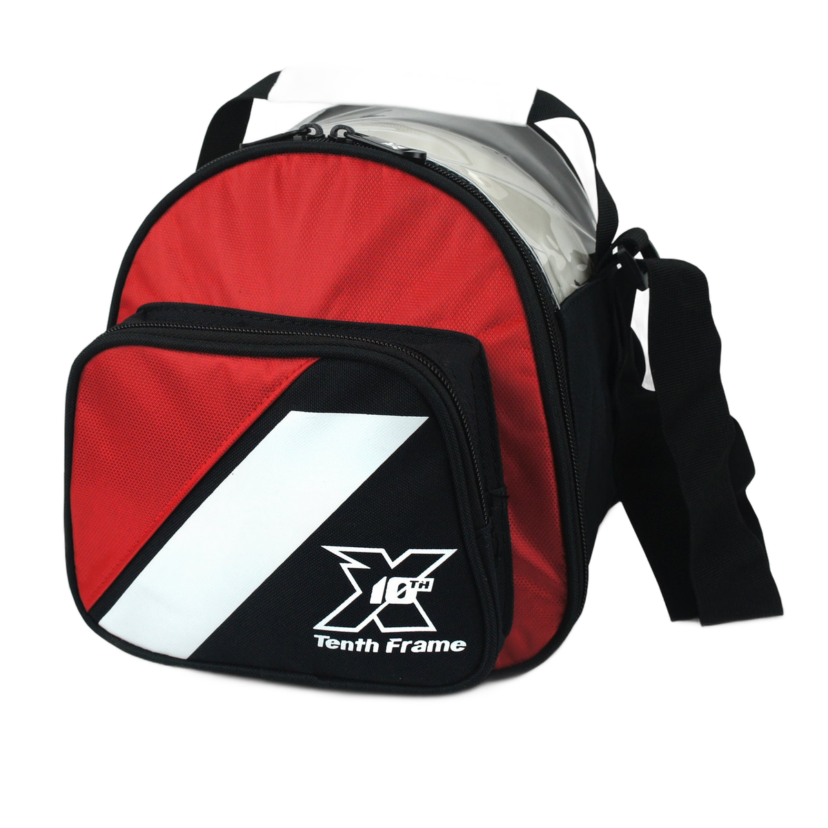 Tenth Frame Deluxe Add-On 1 Ball Bag in Red - primary view