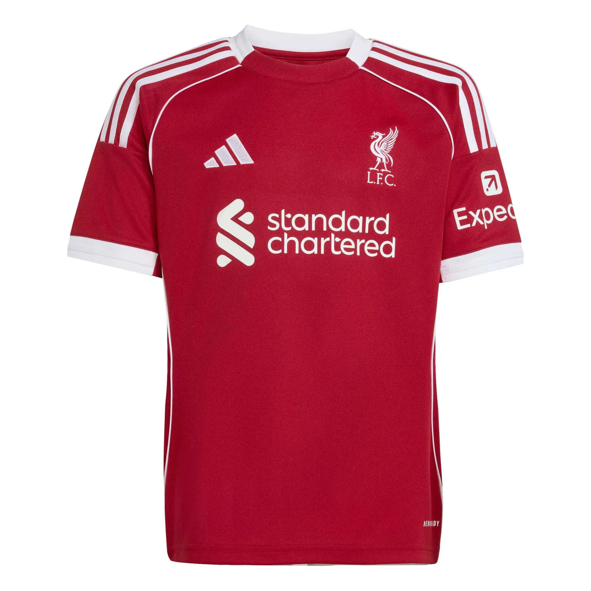 adidas 2025-26 Liverpool Youth Stadium Home Soccer Jersey