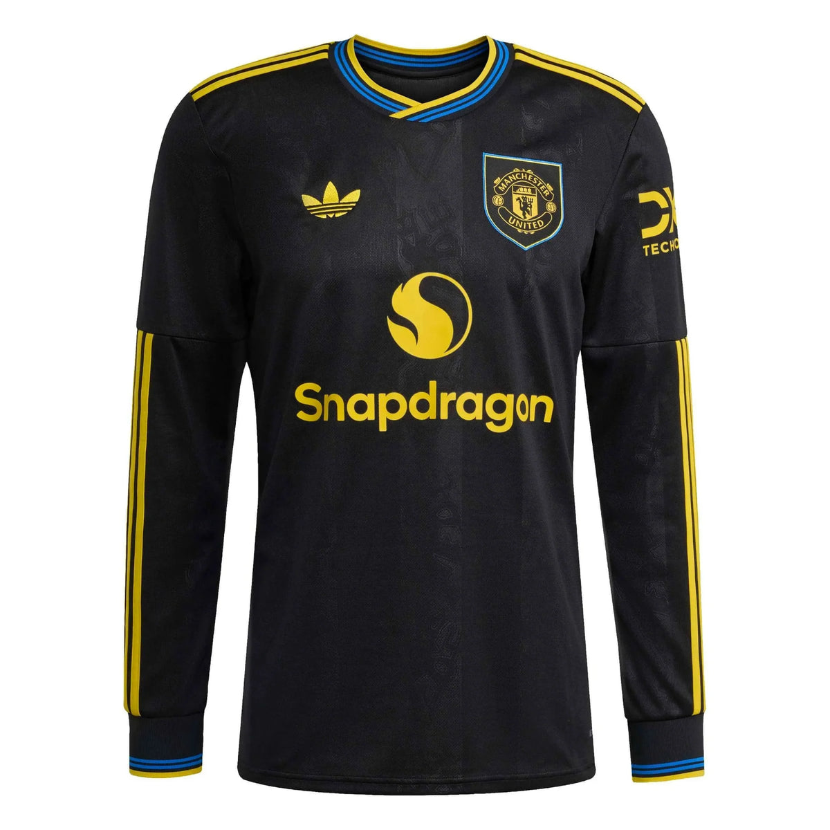 adidas 2025-26 Manchester United Men's Stadium Third Long-Sleeve Soccer Jersey