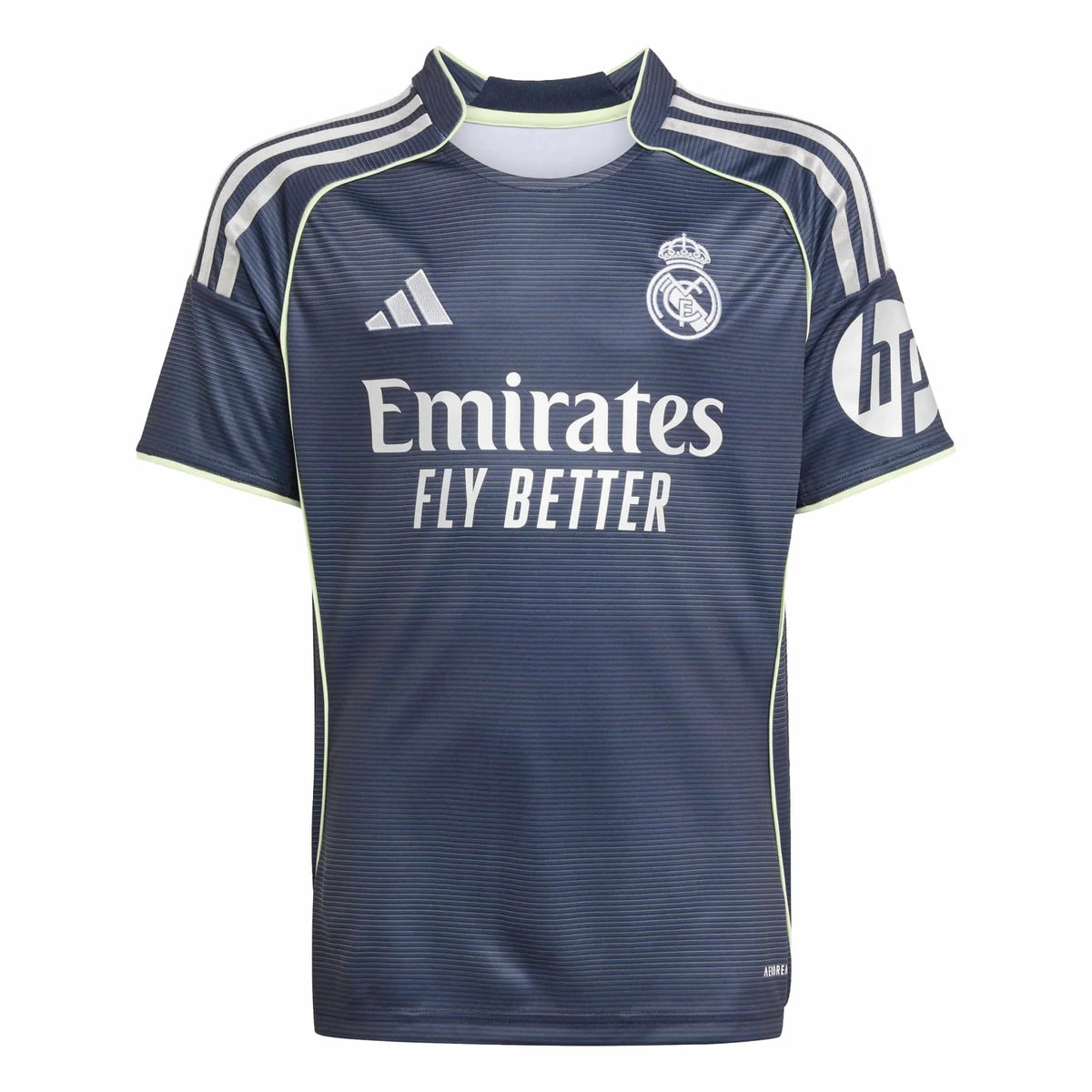 adidas 2025-26 Real Madrid Youth Stadium Away Soccer Jersey