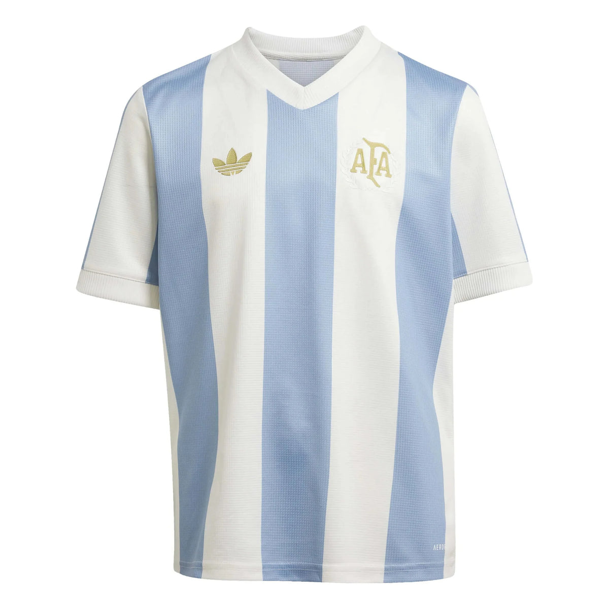 adidas 2025 Argentina Youth 50th Anniversary Stadium Jersey