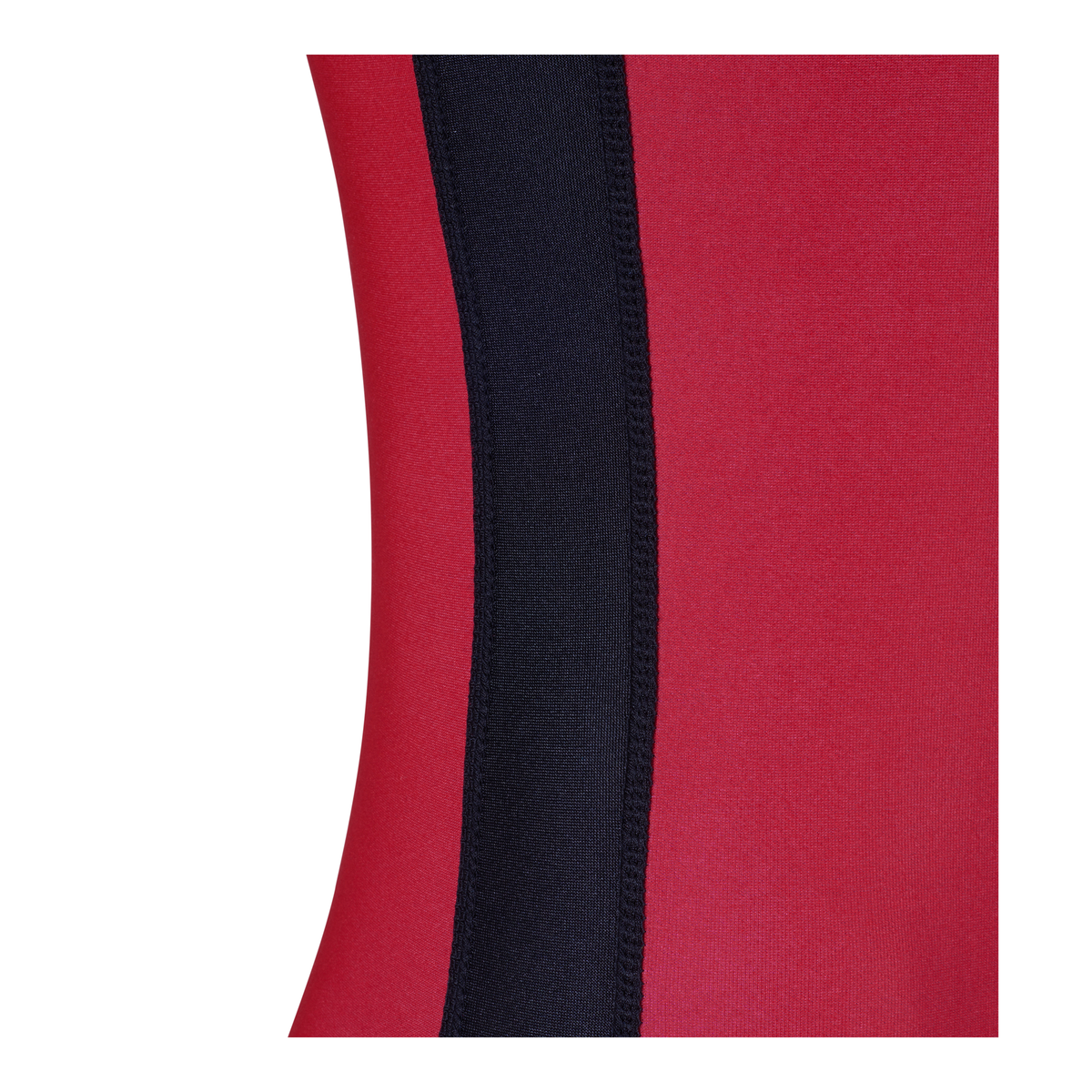Adidas aS103r reversible wrestling singlet red side stripe detail