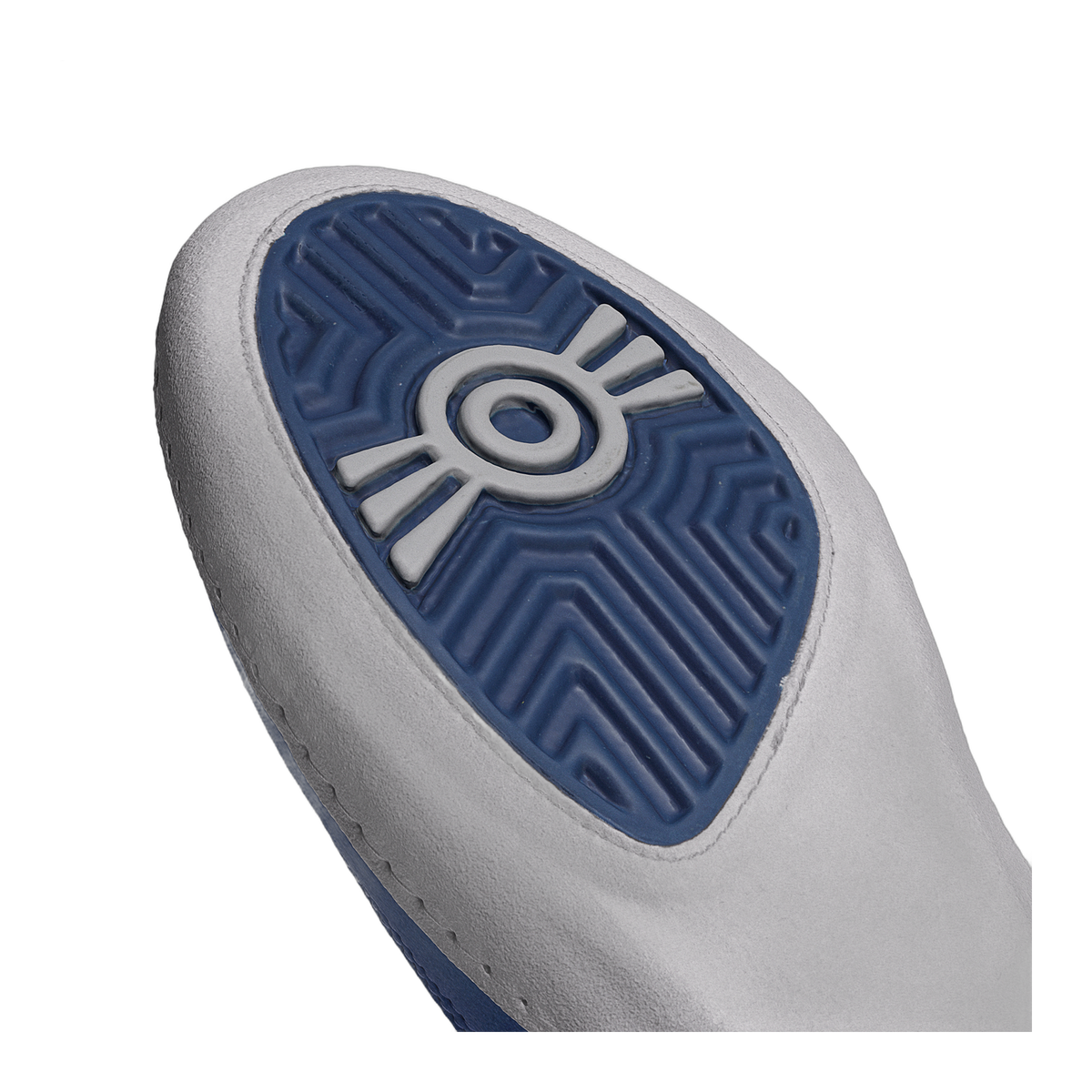 Adidas Combat Speed 4 Royal/White/Grey Wrestling Shoes in Royal/White/Grey - outsole grip detail