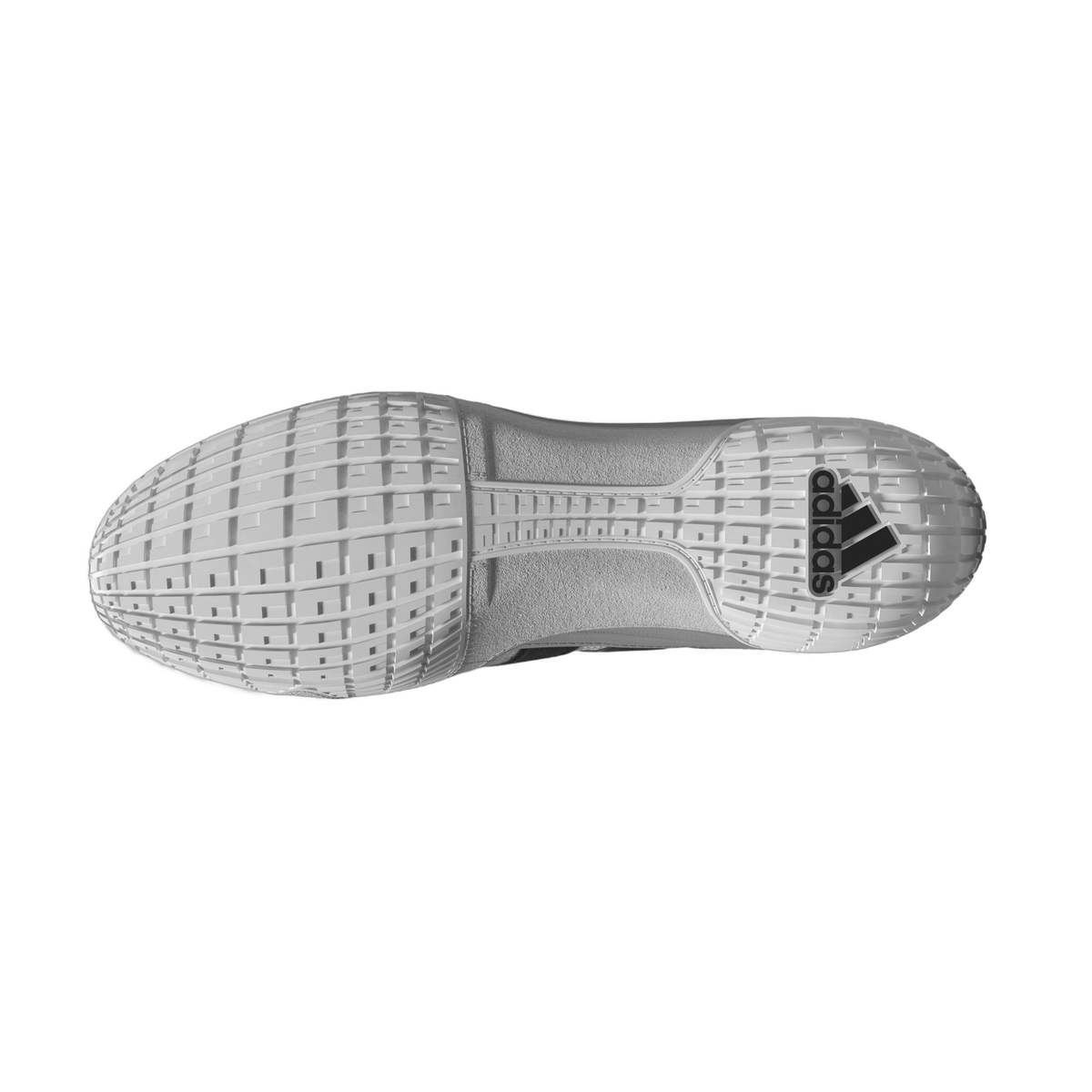 Adidas Speedex White Black Gold Wrestling Shoes in White/Black/Metallic Gold - outsole view