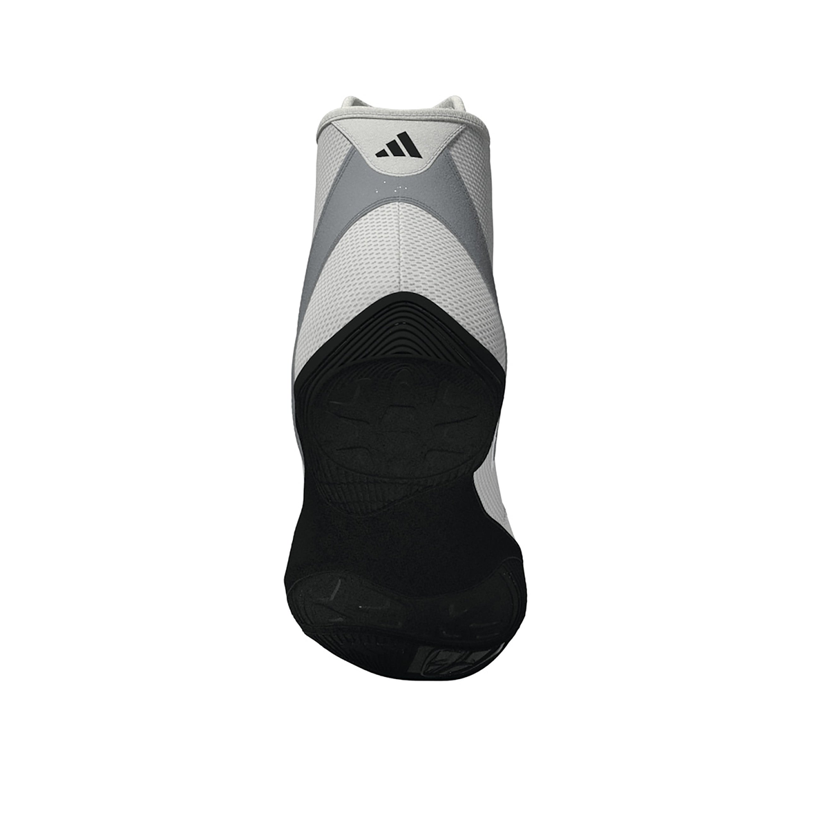 Adidas Adizero White/Silver/Black Wrestling Shoes