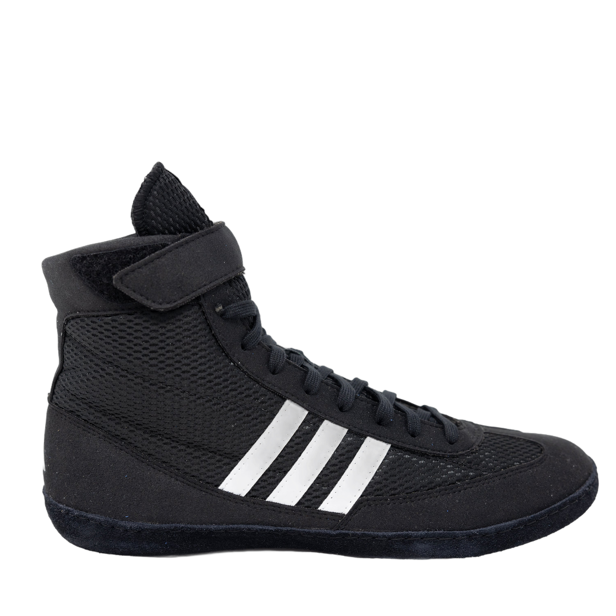 Adidas Combat Speed 4 Wrestling Shoes in Black/White