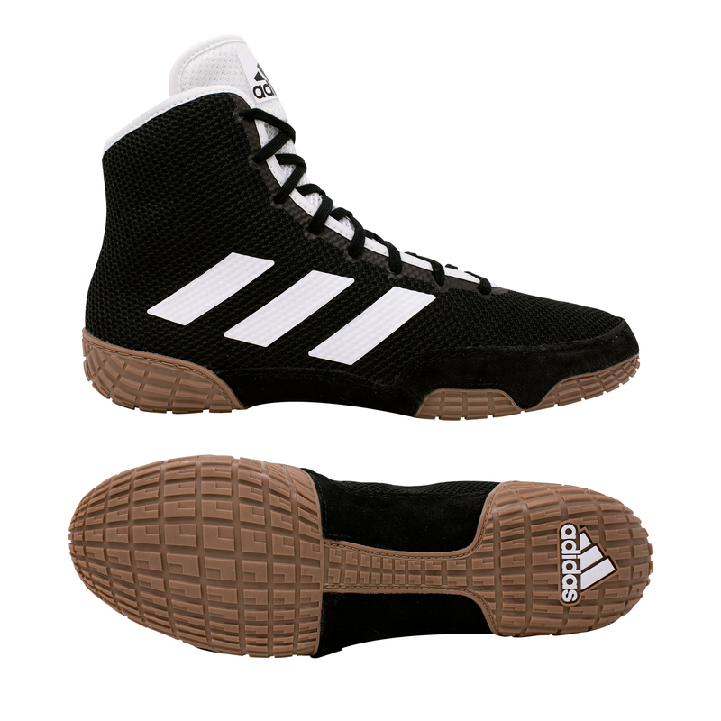 Adidas FZ5388 Tech Fall 2.0 Black/White Wrestling Shoes