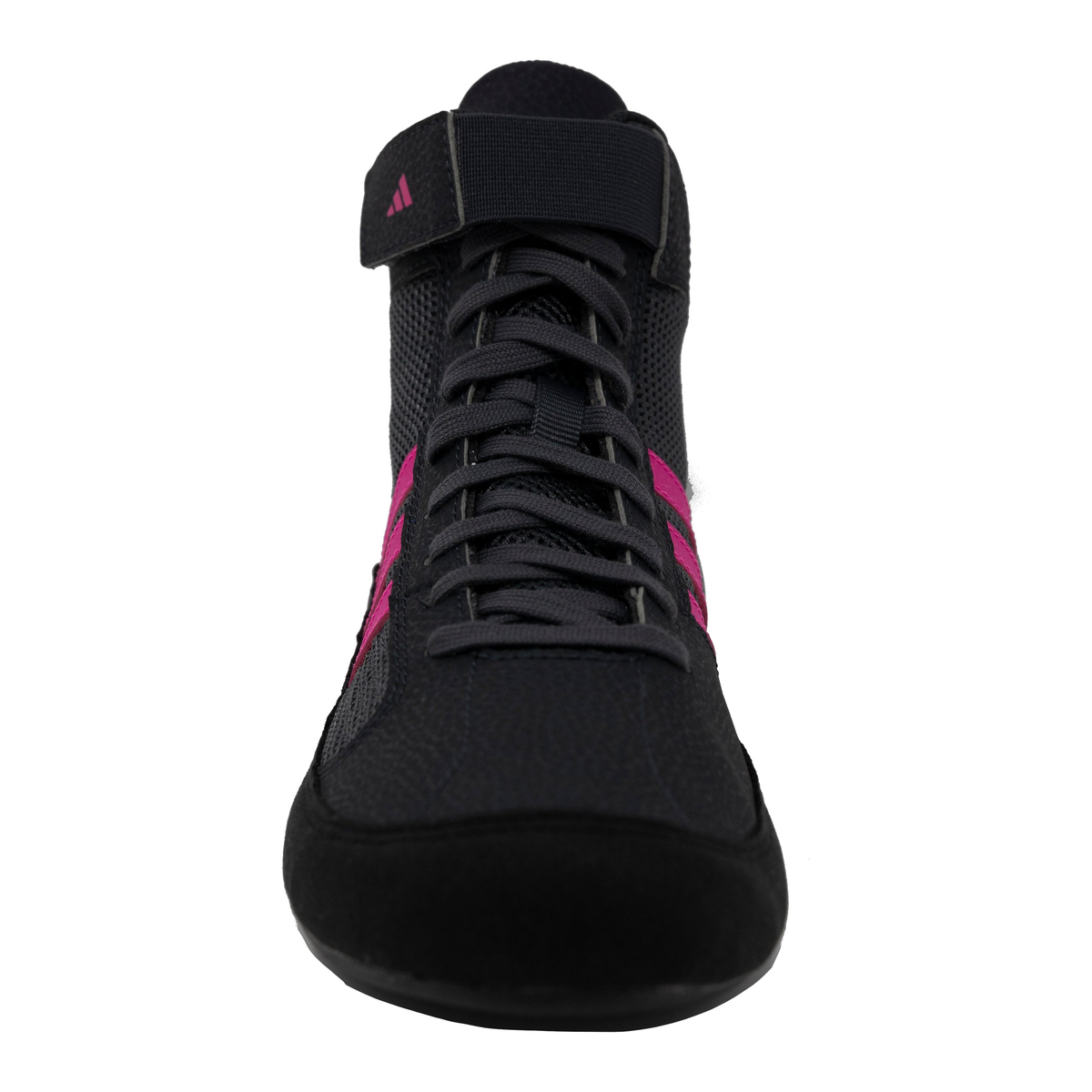 Adidas HP6870 HVC 2 Black/Charcoal/Pink Wrestling Shoes