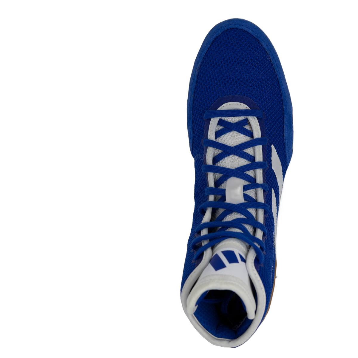 adidas Tech Fall 2.0 Royal White Wrestling Shoes IF9924 8.5