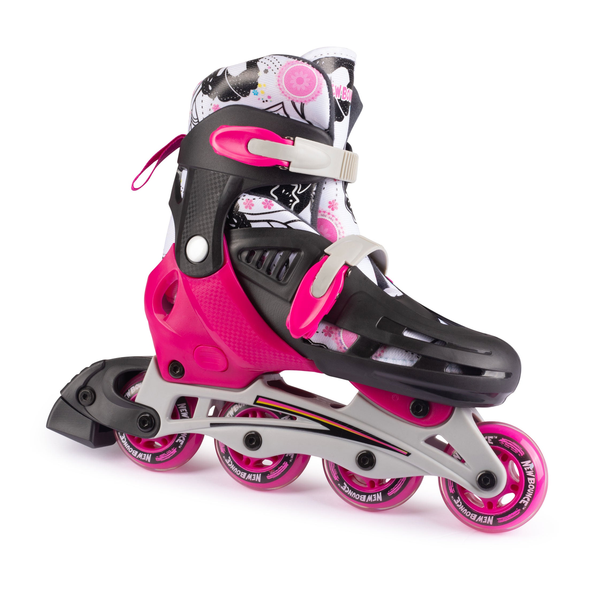 Adjustable Inline Skates - Pink product photo