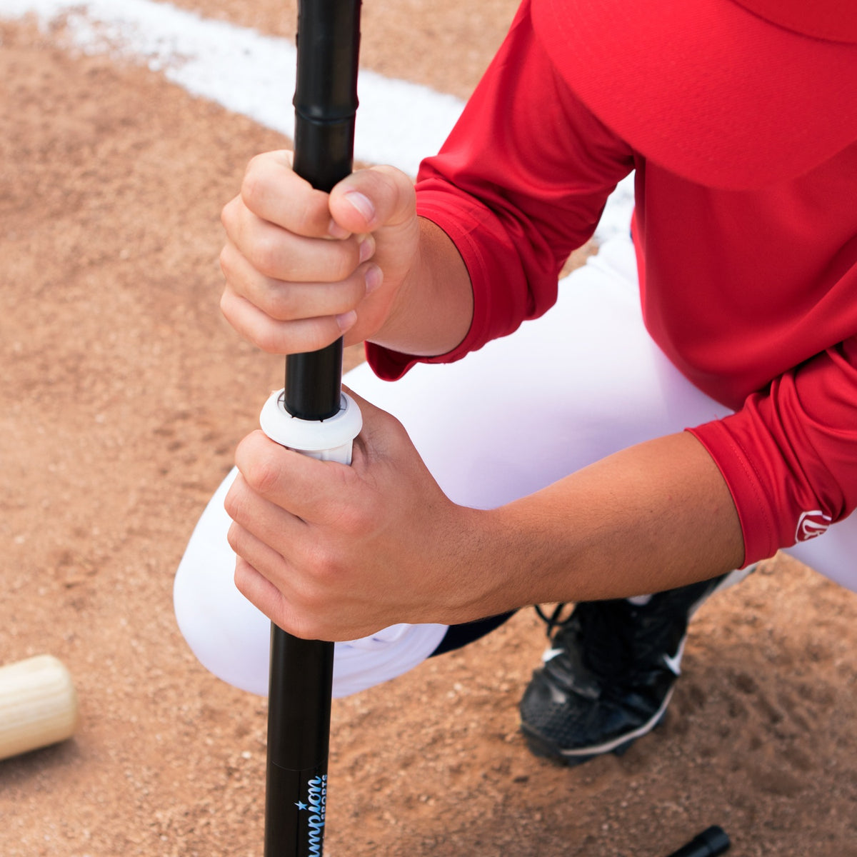 Champion Sports Pro Portable Folding Batting Tee - Alternate View 7