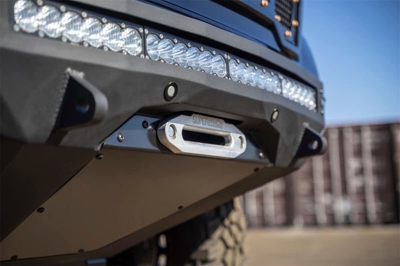 Addictive Desert Designs 2019 GMC Sierra 1500 SF Front Bumper w/ Winch Mount & Sensor Cutout - View 7