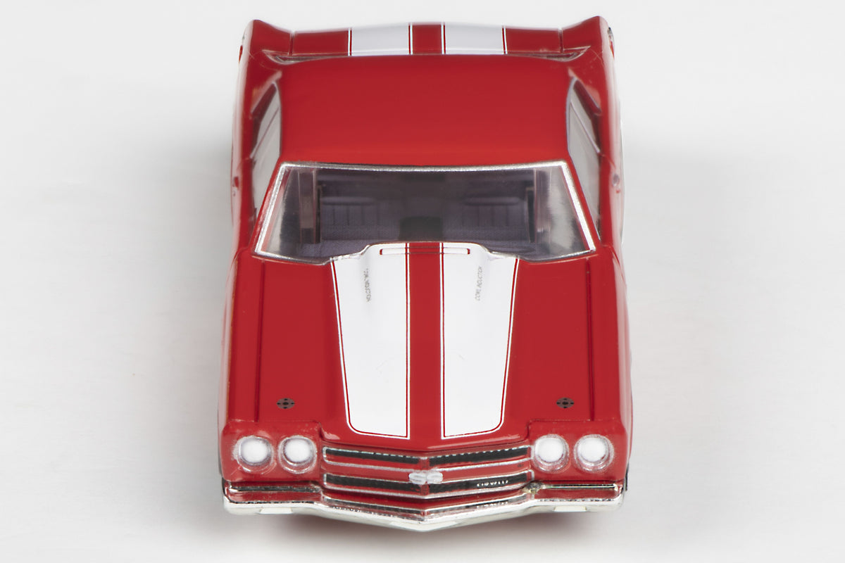 1970 Chevelle 454 - Red HO Scale Slot Car - View 2